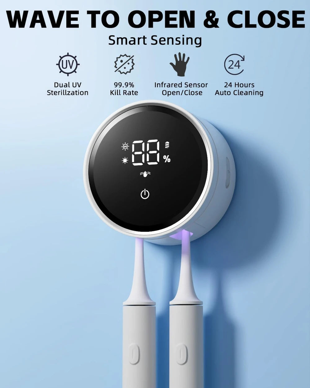 Wonico UV Toothbrush Sanitizer