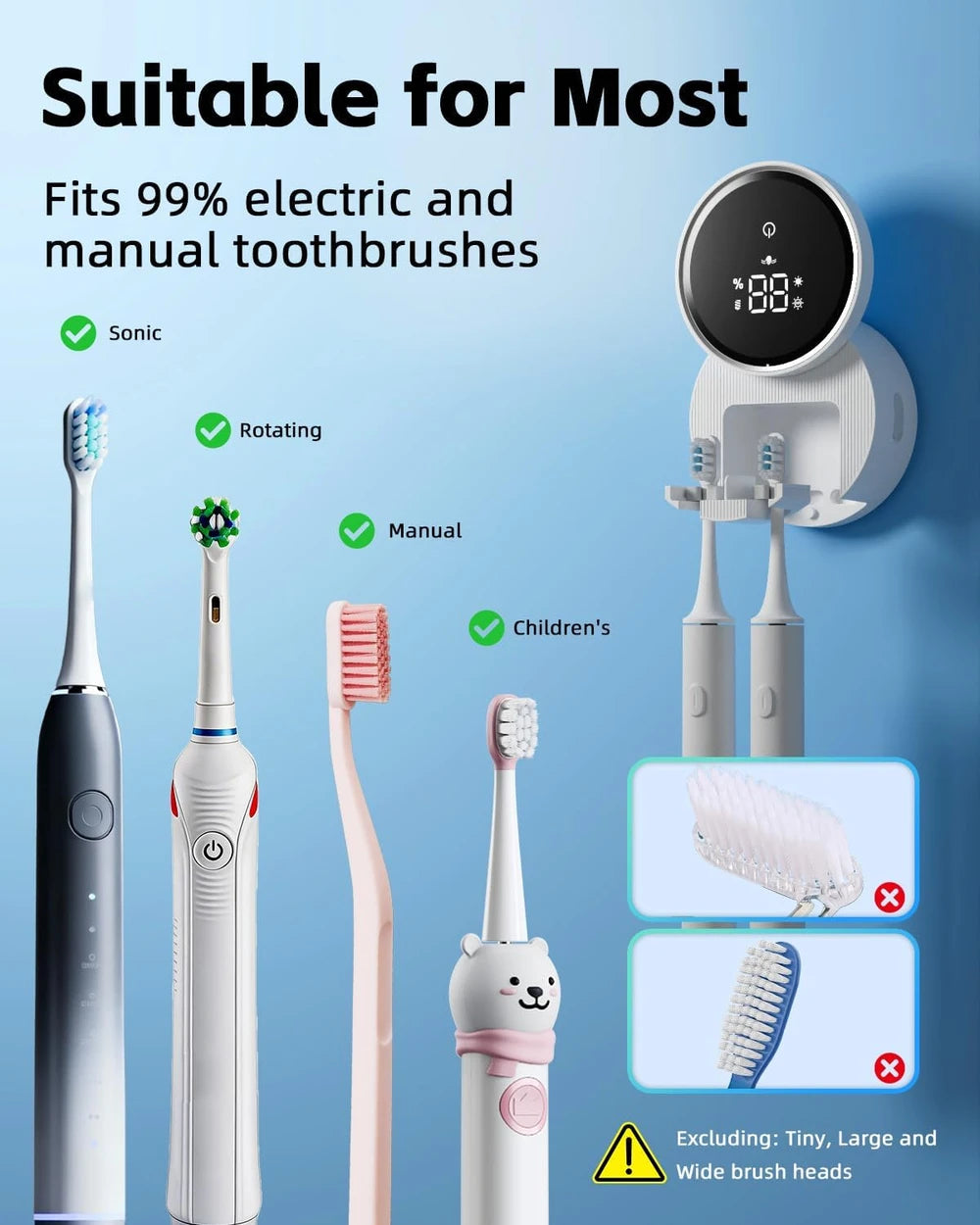 Wonico UV Toothbrush Sanitizer