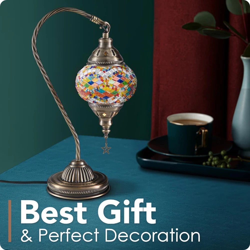 Handmade Mosaic Glass Table Lamp