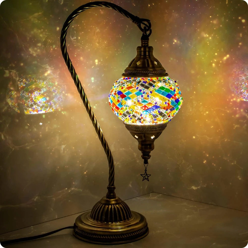 Handmade Mosaic Glass Table Lamp